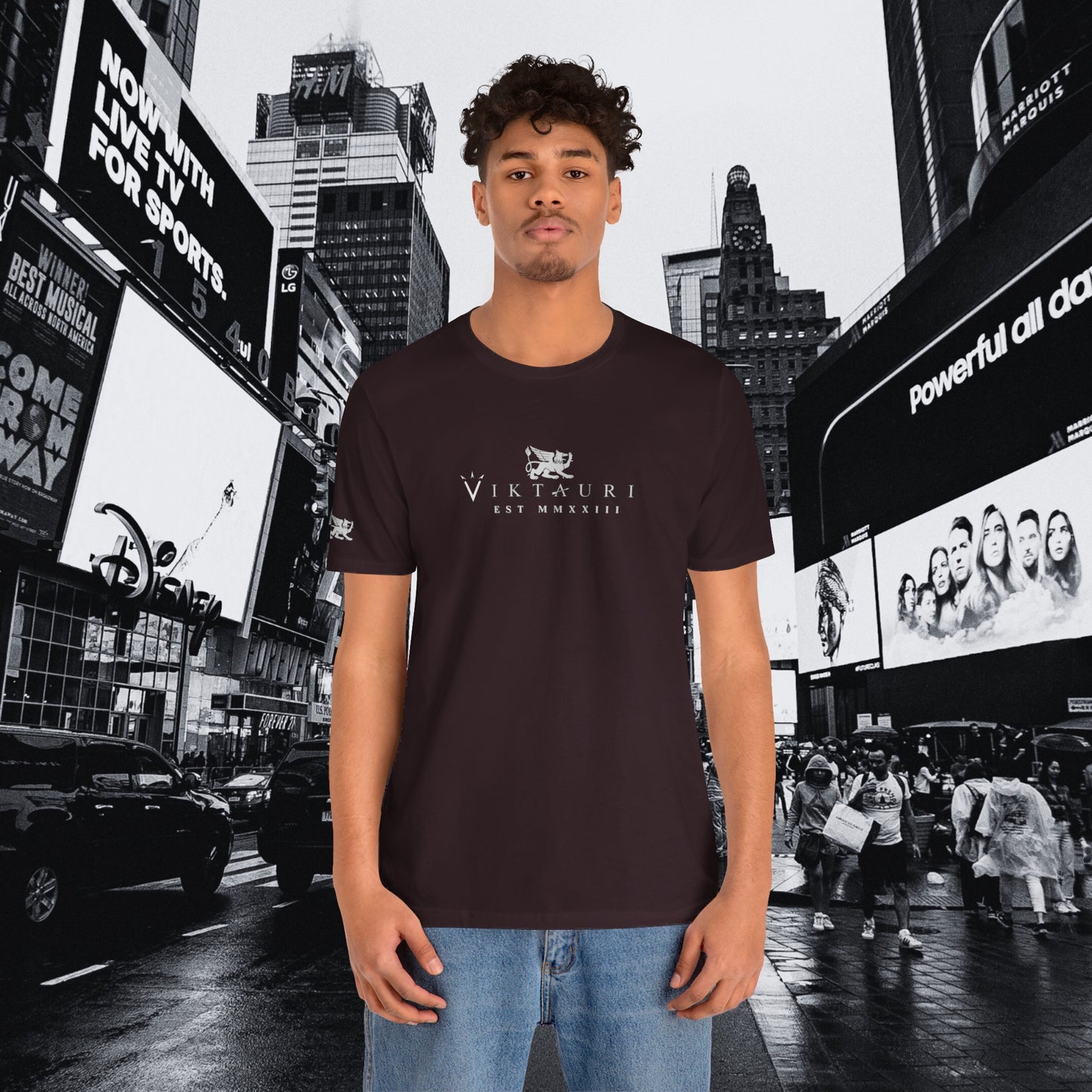 viktauri logo Unisex Jersey Short Sleeve Tee