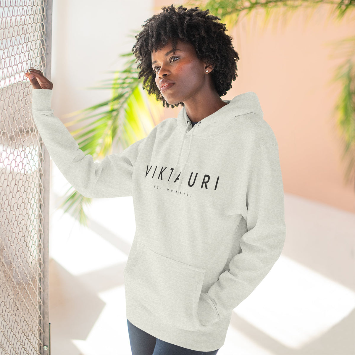 VIKTAURI Est. MMXXIII Hoodie | Minimalist Luxury Pullover |