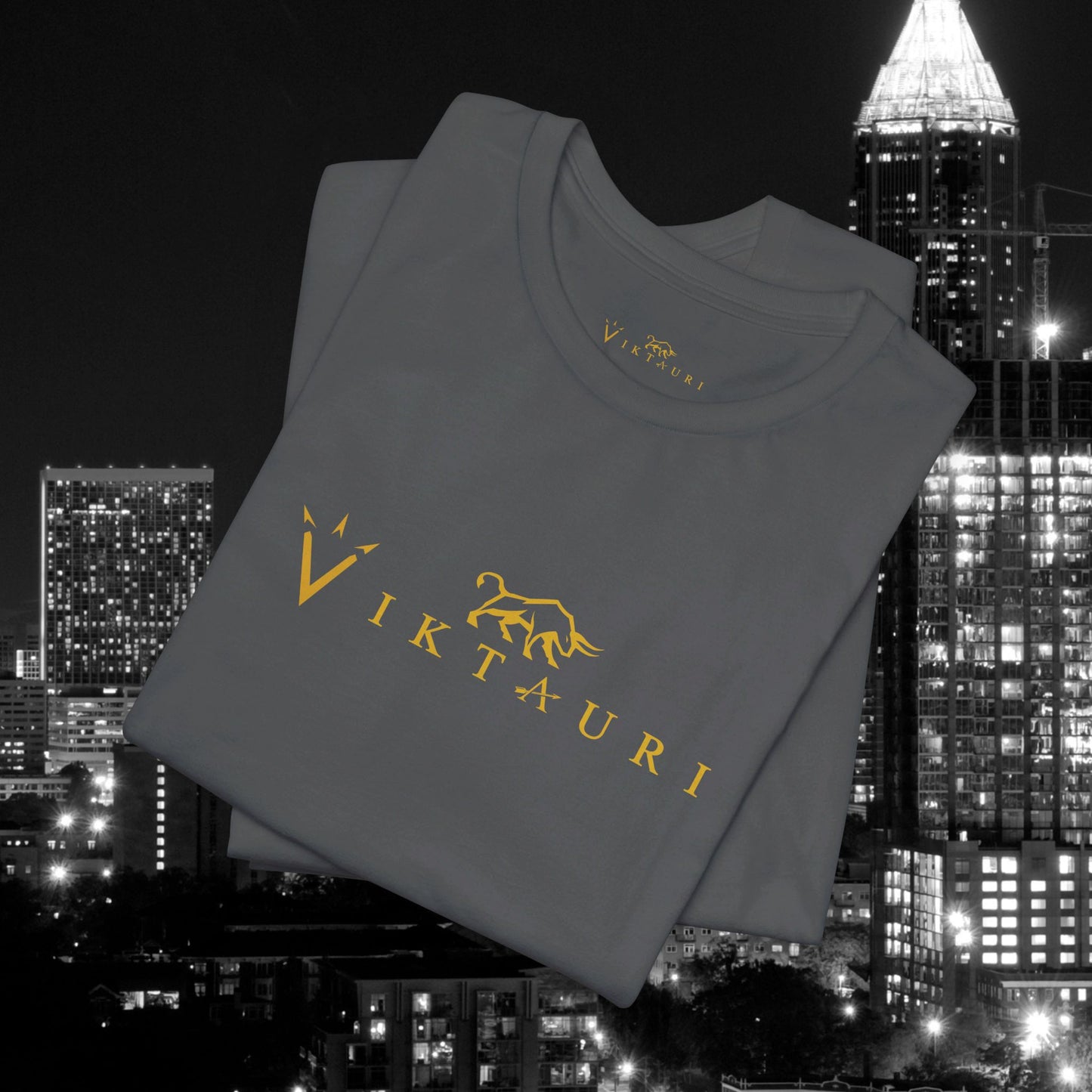 VIKTAURI LOGO Unisex Jersey Short Sleeve Tee