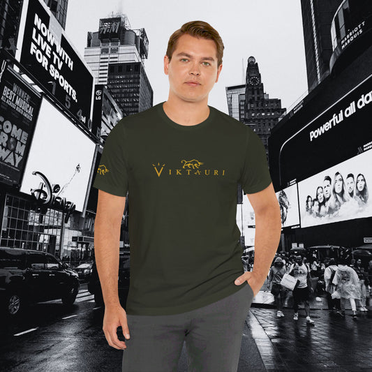 VIKTAURI LOGO Unisex Jersey Short Sleeve Tee